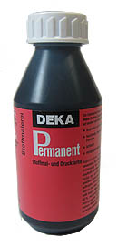 Deka Permanent Stoffmalfarbe 125ml schwarz